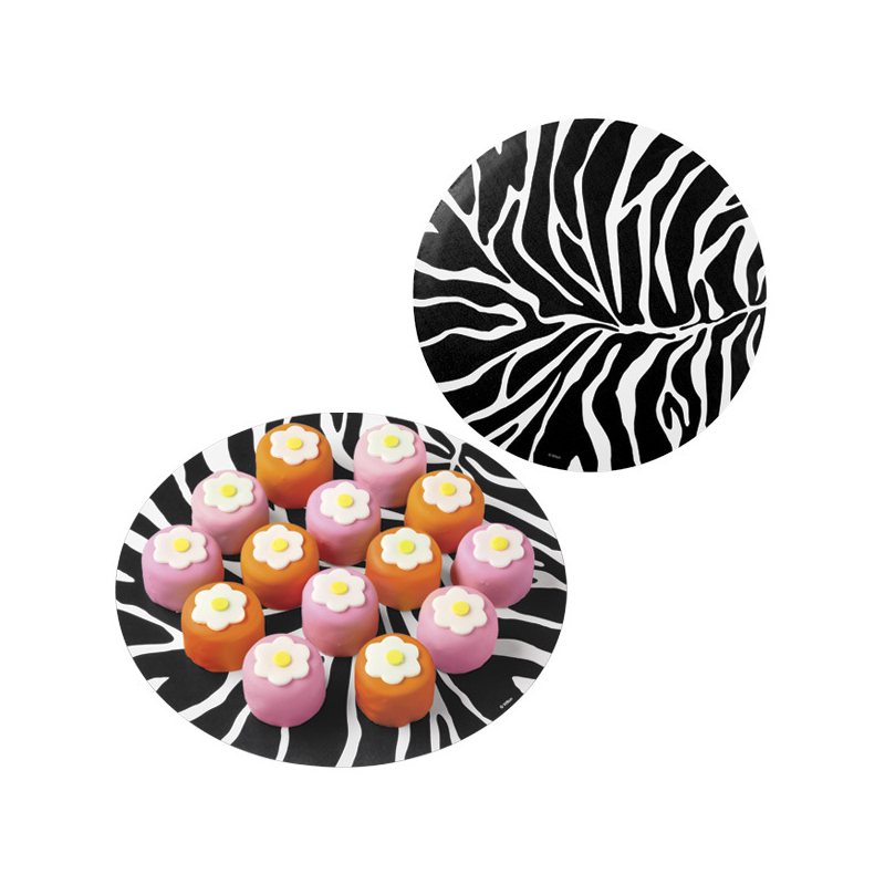 CF. 6 SOTTOTORTA diam. 25 cm ZEBRA WILTON