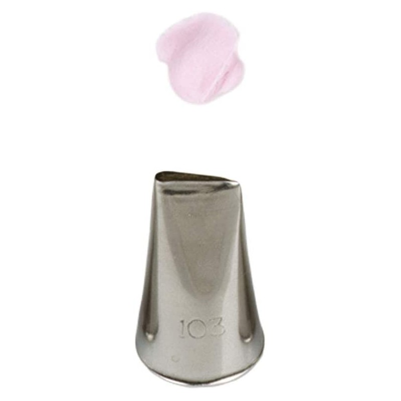 CORNETTO PER DECORAZIONE PETALO N. 103 DECORA IN ACCIAIO INOX