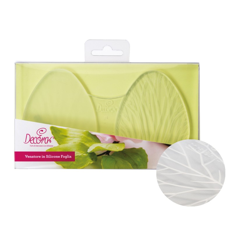 VENATORE IN SILICONE UNIVERSALE FOGLIE DECORA