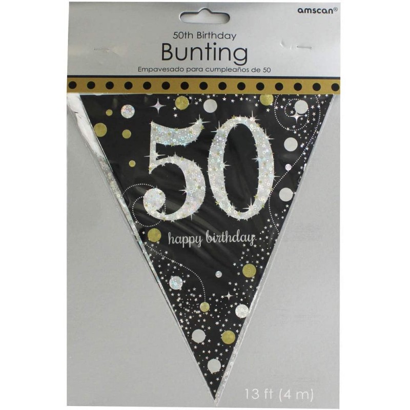 FESTONE BANDIERINE 50 ANNI 4 mt – AMSCAN