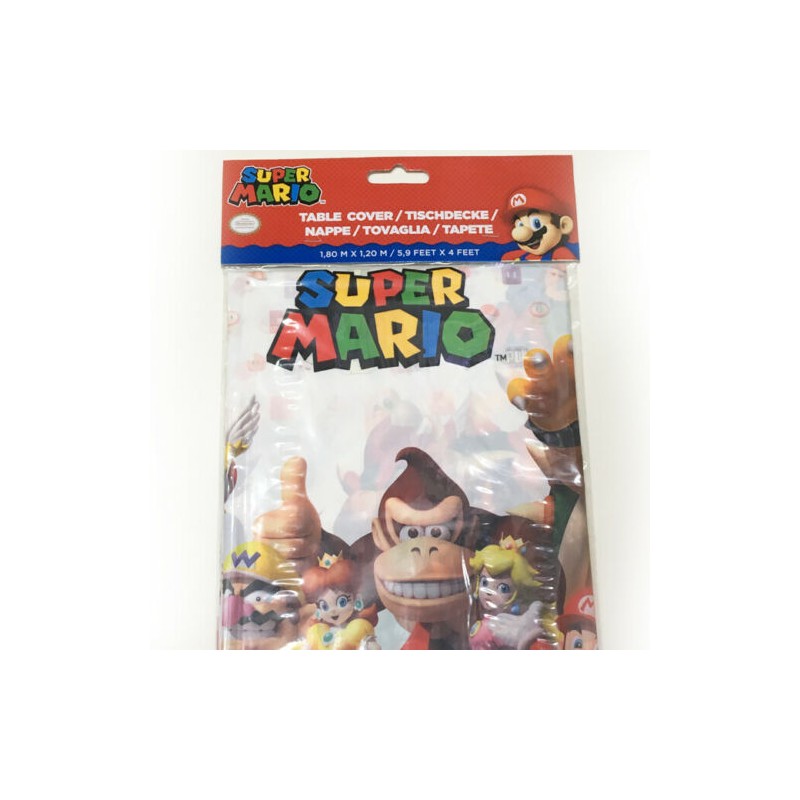 Tovaglia Super Mario 180x120 cm AMSCAN