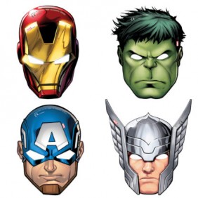 8 MASCHERE  Avengers AMSCAN