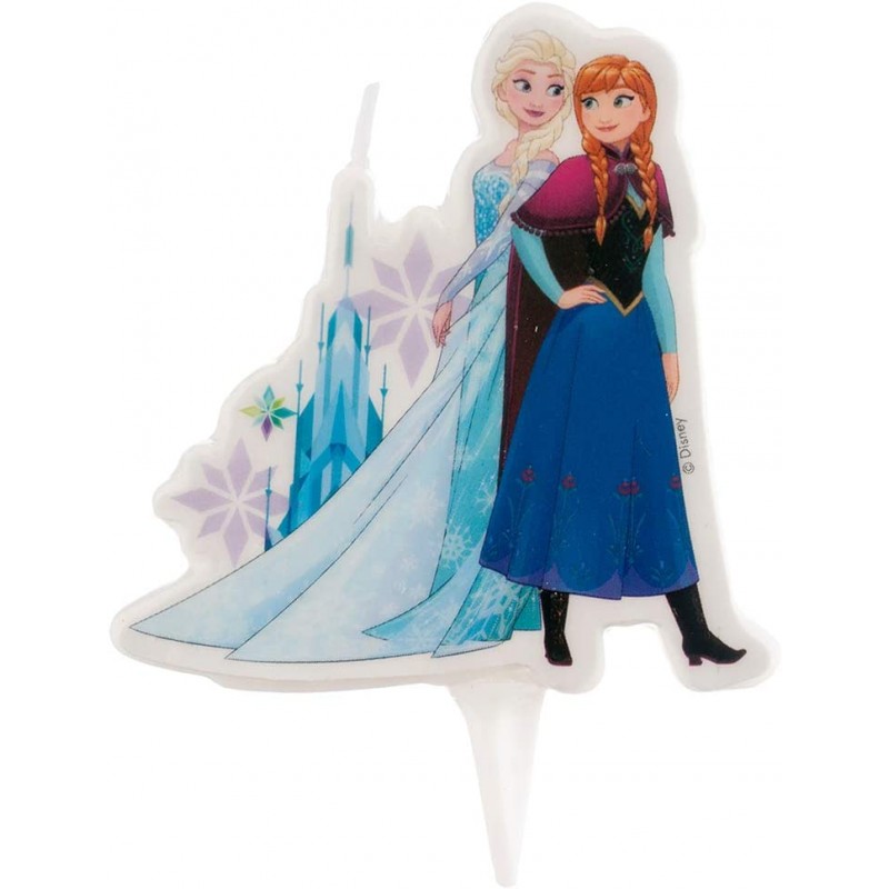Candelina Frozen Disney Anna e Elsa  DEKORA