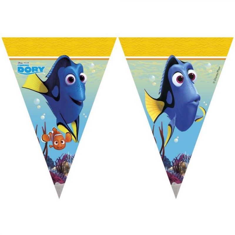 FESTONE bandierine Finding Dory 2,3 M DECORATA PARTY