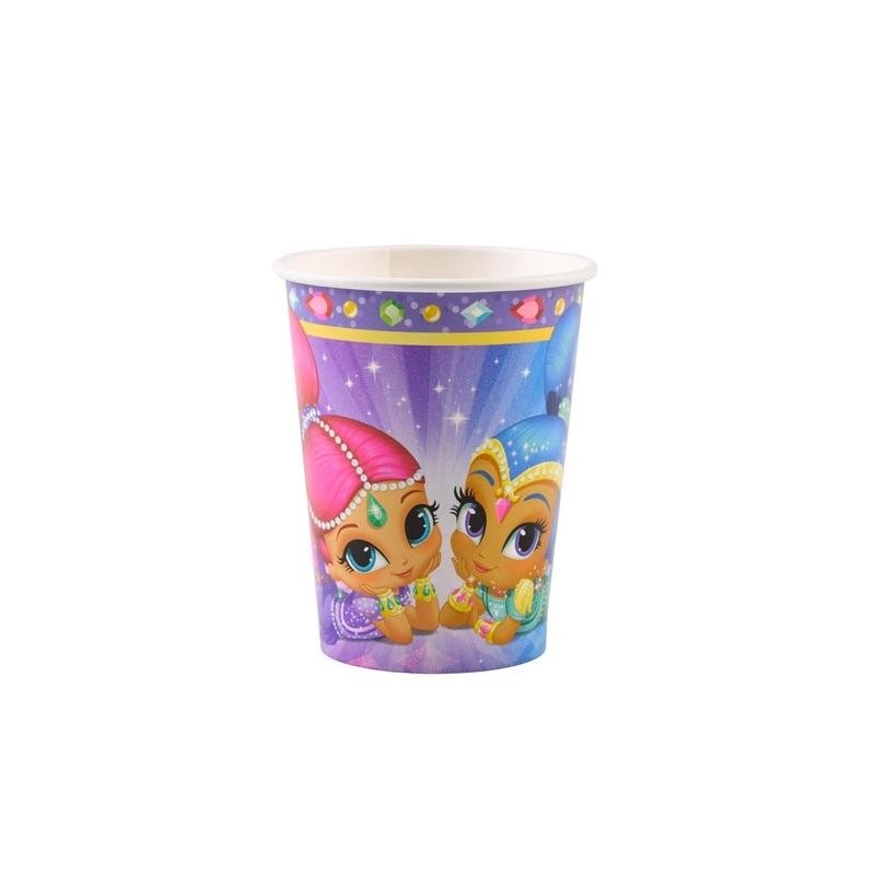 BICCHIERI SHIMMER SHINE 250 ml x 8 pz Amscan