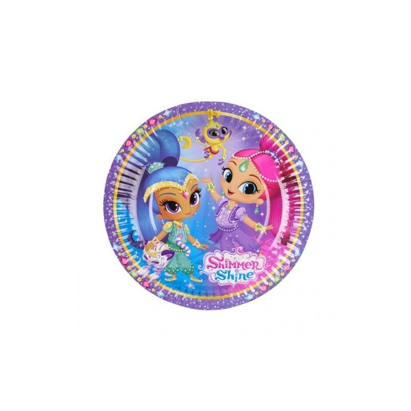PIATTI SHIMMER SHINE CM 18 Amscan