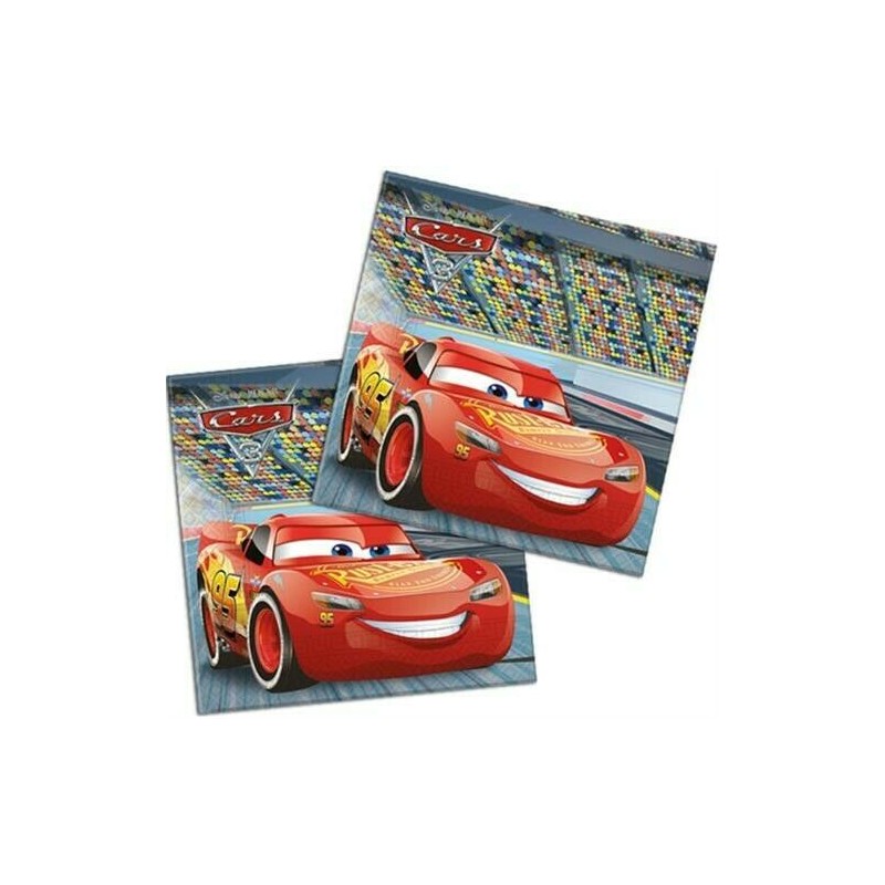 CARS 3 - 20 Tovaglioli 33 X 33 CM DECORATA PARTY