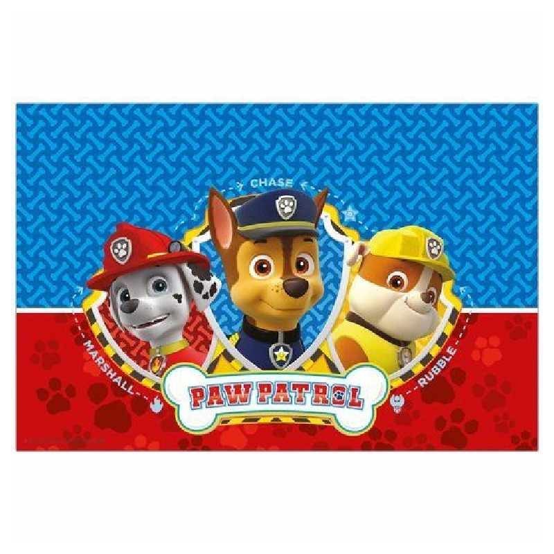 Tovaglia di plastica Paw Patrol action 120x180 cm DECORATA PARTY