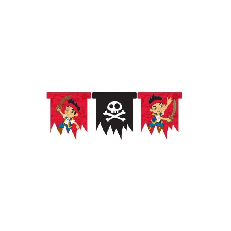 Capitan Jake pirata pennant catena 3m DECORATA PARTY