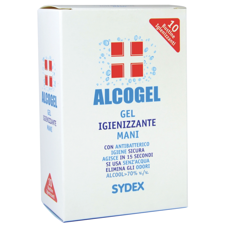 ALCOGEL BUSTINE 6ml Confezione: 10 pz - SYDEX