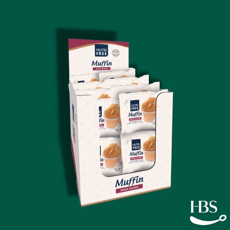 MUFFIN Nutrifree senza glutine, senza lattosio 180 g (45gx4)