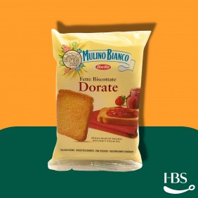 Fette Biscottate Dorate Monoporzione 17g x 100 pz Mulino Bianco