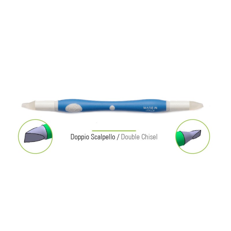 ATTREZZO MODELLING DOPPIO SCALPELLO DECORA